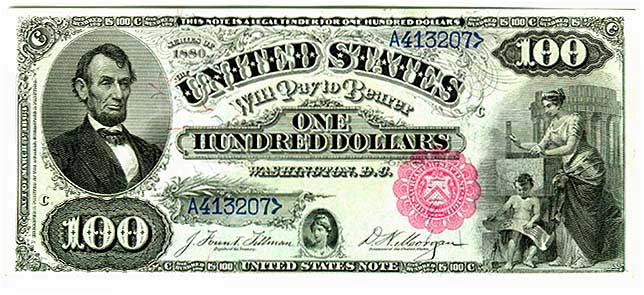 US_$100_1880_United_States_Note